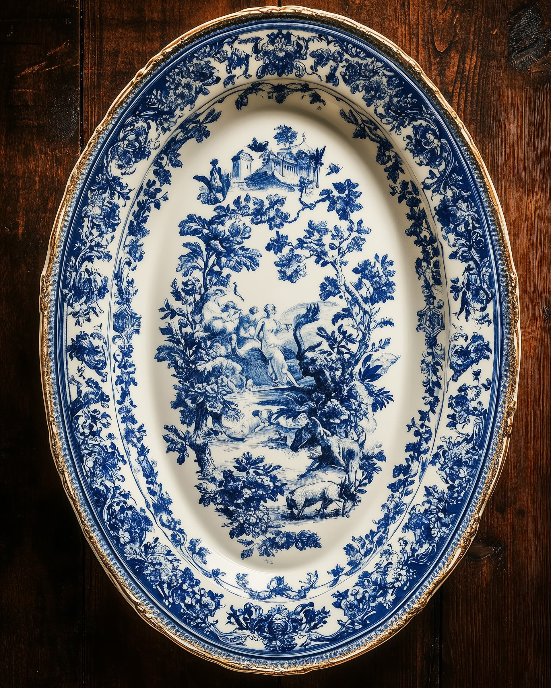Raffaellesco Centerpiece Platter