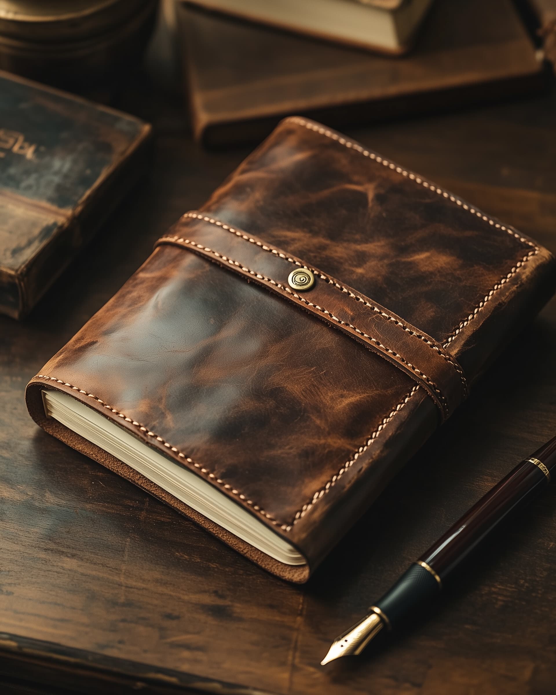 Florentine Saddle-Stitched Journal