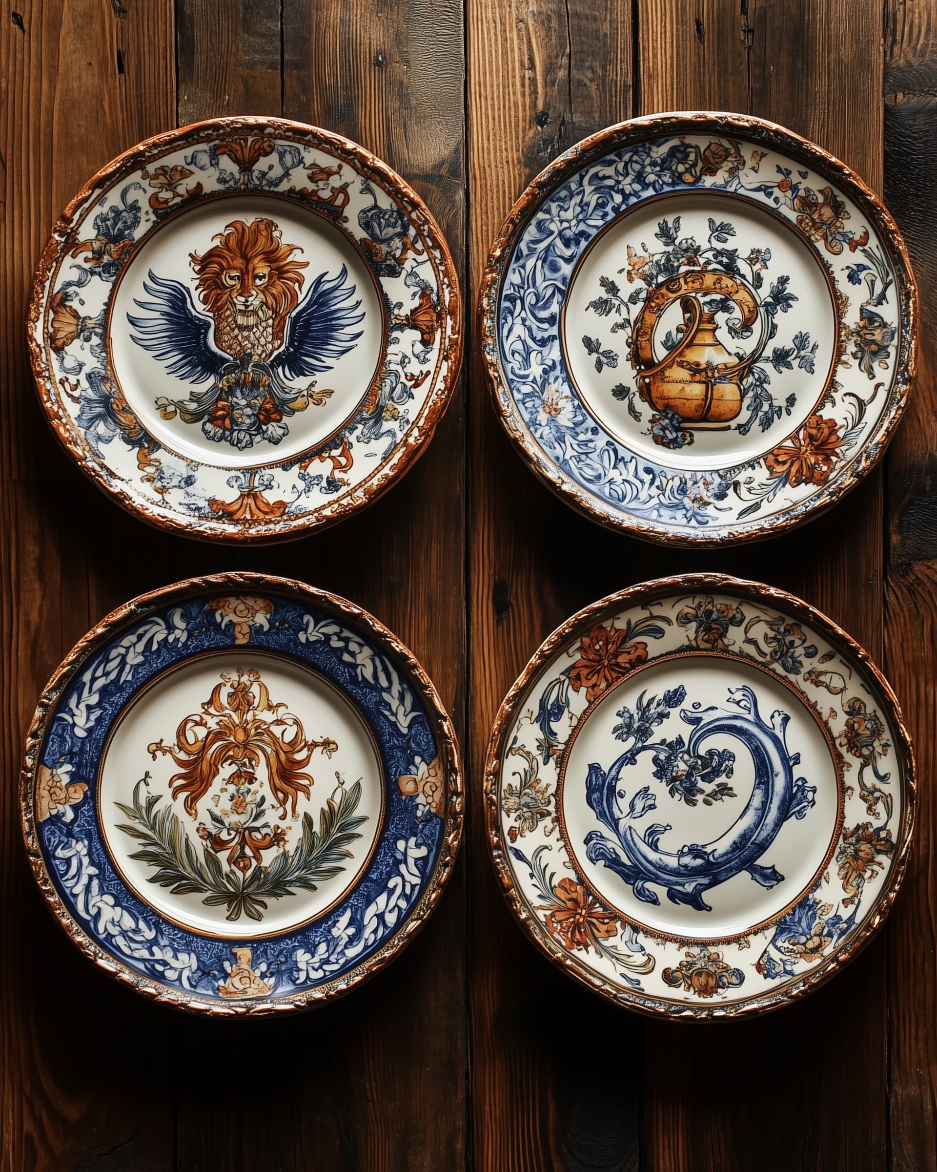 Grottesche Dinner Plate Set